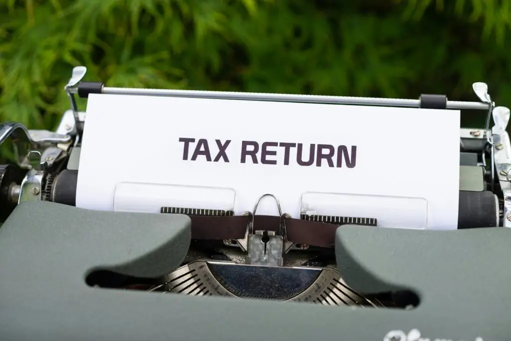 Person filing free tax benefits in Germany on ELSTER portal